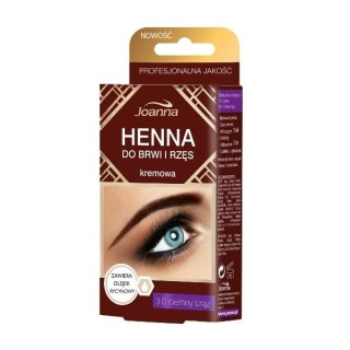 JOANNA Creme Henna - Augenbrauen- und Wimpernfarbe Braun 15 ml