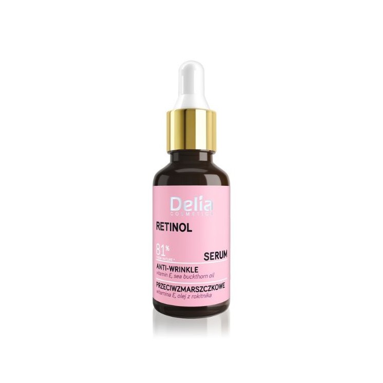 Delia Retinol Anti-wrinkle Serum for face, neck and cleavage