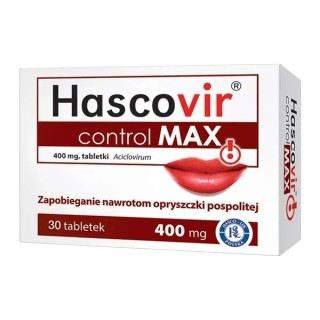 Hascovir control MAX 400 mg tabletten 30 stuks