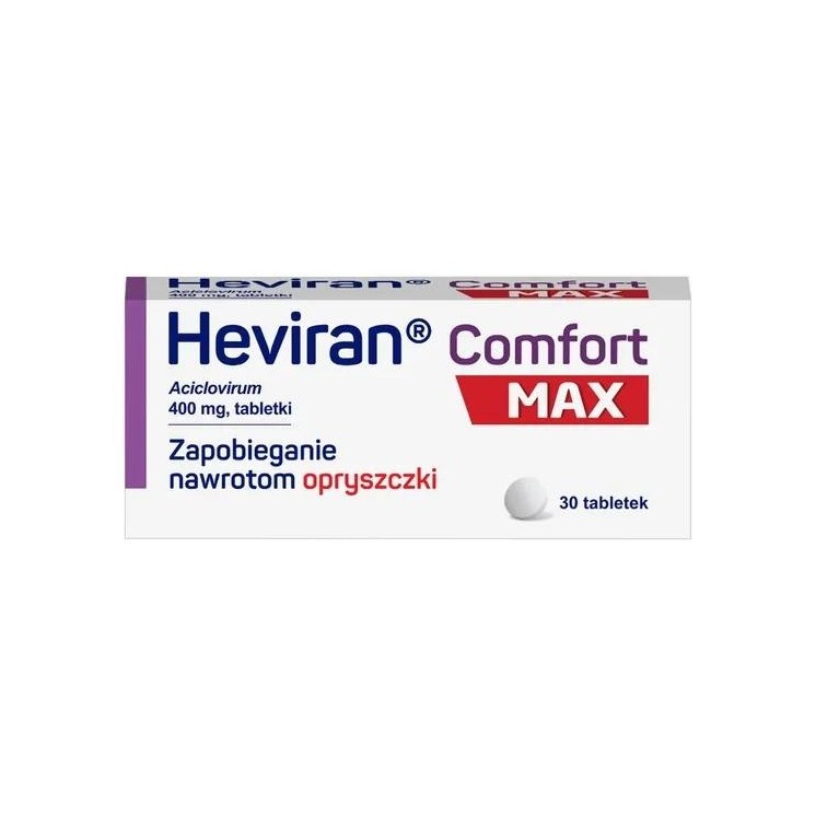 Heviran Comfort MAX 400 mg tablets 30 pieces