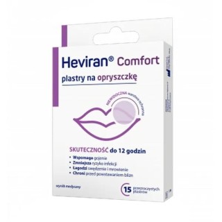 Heviran Comfort Plasty voor herpes 15 stuks