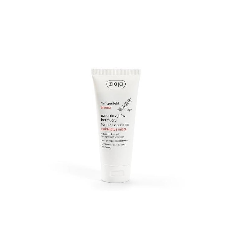 Ziaja Mintperfekt Aroma Fluoride-free Toothpaste Eucalyptus and Mint 100 ml