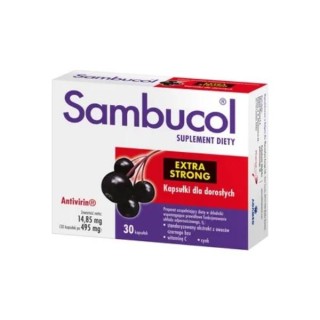 Sambucol Extra Strong Capsules for adults 30 pieces