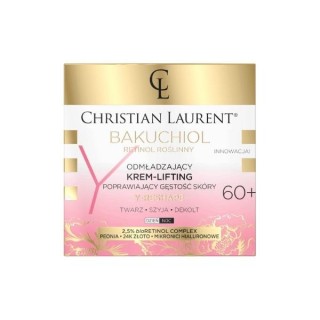 Eveline Christian Laurent Bakuchiol 60+ Crème Liftante Rajeunissante pour Densité de la Peau 50 ml