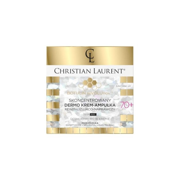 Eveline Christian Laurent 70+ crème ampoule dermo -revitalisante et réparatrice concentrée 50 ml
