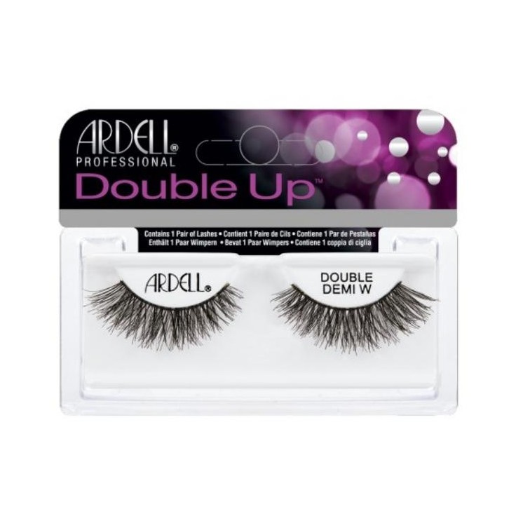 Ardell Double Up Strip Lashes Demi Wispies Black 1 pair