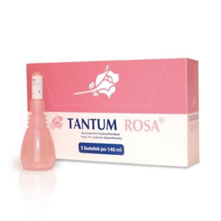 Tantum Rosa 1mg/ml 5 flesjes van 140 ml