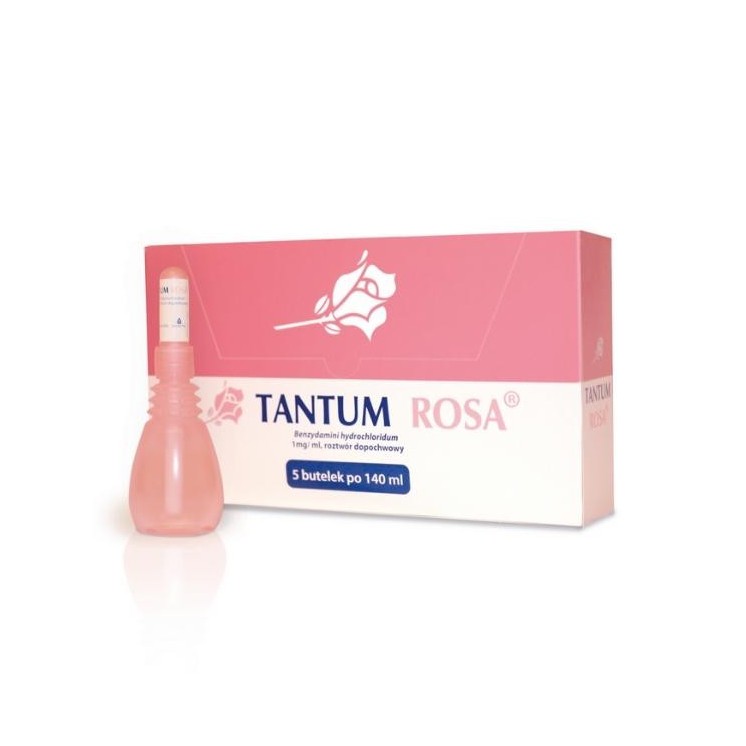 Tantum Rosa 1mg/ml 5 flesjes van 140 ml