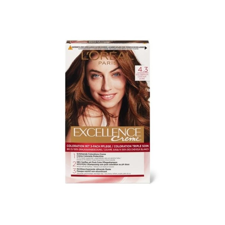 L'oreal Excellence Creme Hair dye /4.3/ Golden Brown