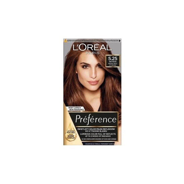L'oreal Preference Hair dye / 5 .25/ Frosty Brown