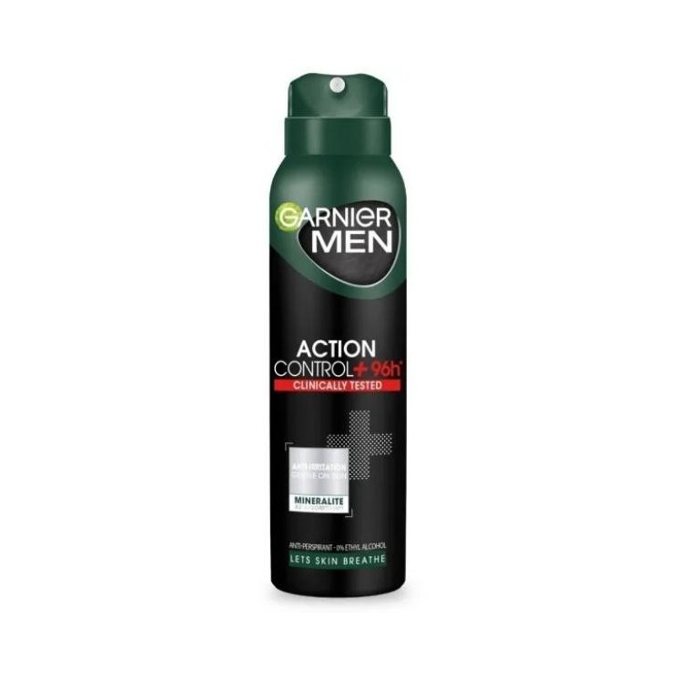 Garnier Men Spray Deodorant Action Control 96u 150 ml