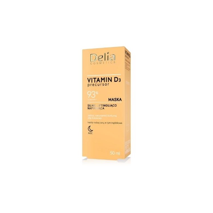 Delia Vitamin D3 Precursor Strongly lifting Tightening face mask 50 ml
