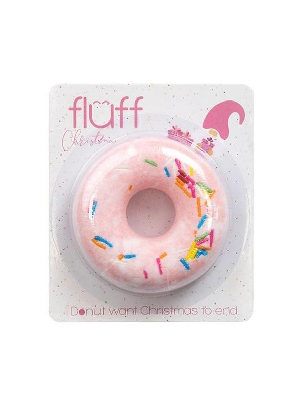 Fluff Christmas Donut do kąpieli o zapachu waty cukrowej 60 g