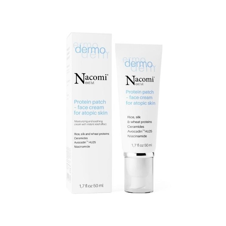 Nacomi Next Level Dermo Protein Patch Crème voor atopische huid 50 ml