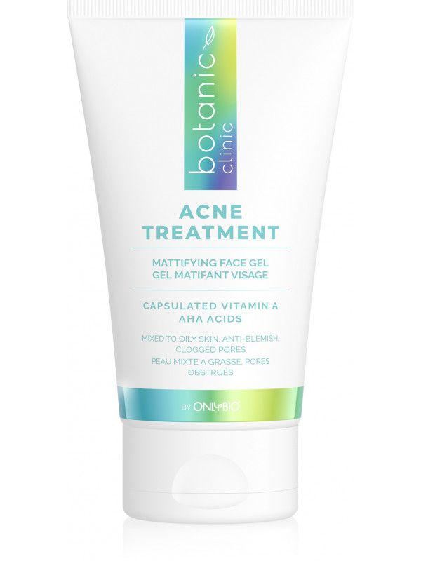 ONLYBIO Botanic Clinic Acne Treatment Żel matujący dla cery z niedoskonałościami 150 ml