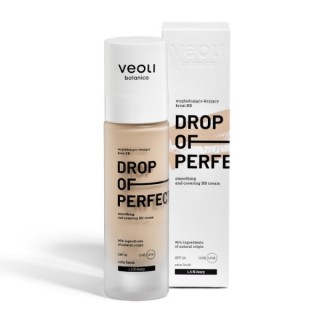 Veoli Botanica Drop of Perfection SPF20 wygładzająco-kryjący Krem BB o lekkiej formule /1.5/ Ivory 30 ml