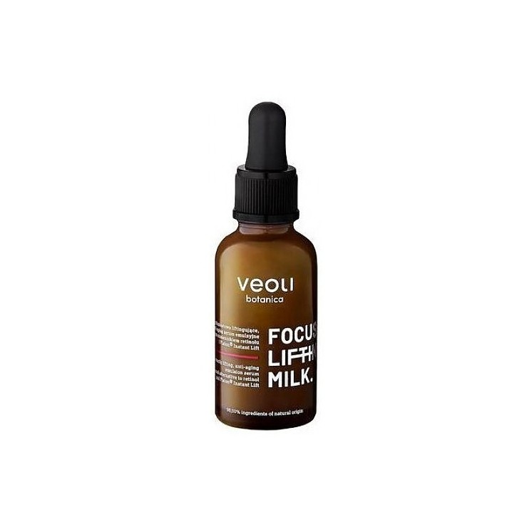 Veoli Botanica Focus Lifting Milk liftingujące Serum emulsyjne do twarzy z Bakuchiolem 30 ml(30-09-2025)