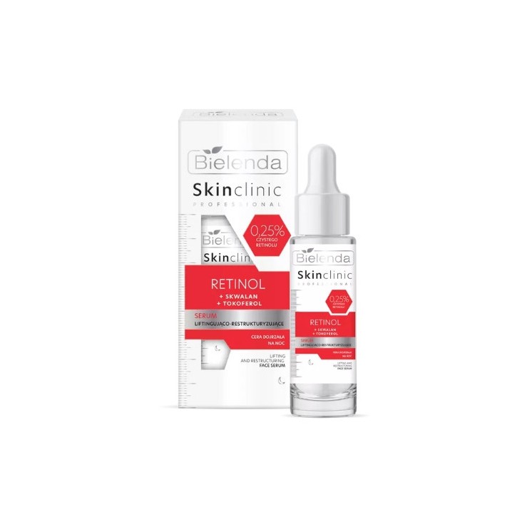 Bielenda Skin Clinic Professional Retinol Ligting and restructuring Serum 30 ml