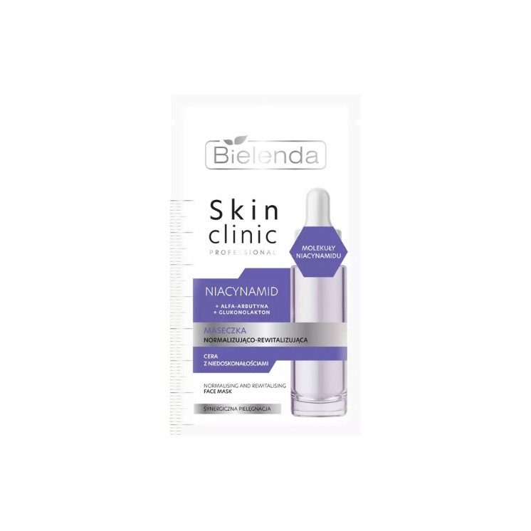 Bielenda Skin Clinic Professional Niacinamide Normalizing and Revitalizing Mask 8 g