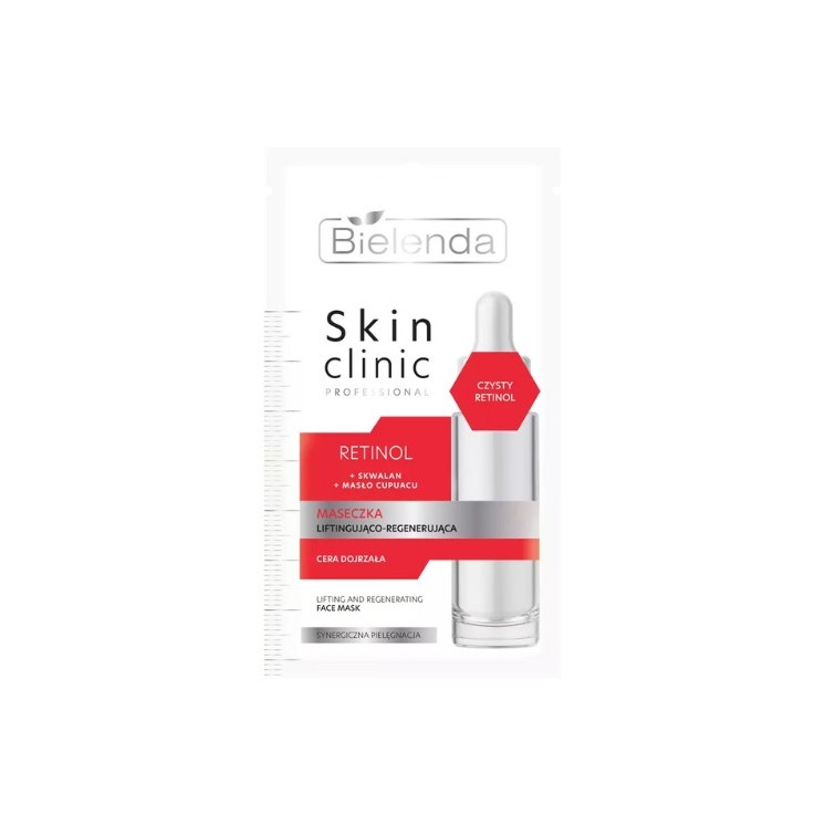 Bielenda Skin Clinic Professional Retinol Liftend en regenererend masker 8 g