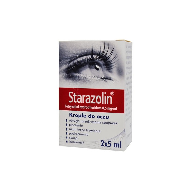 Starazolin 0,05% Oogdruppels 2x5 ml