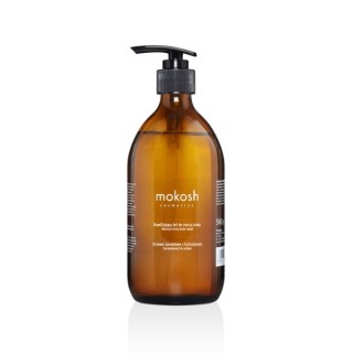 Mokosh hydraterende body wash gel Sandelhout met amber 500 g