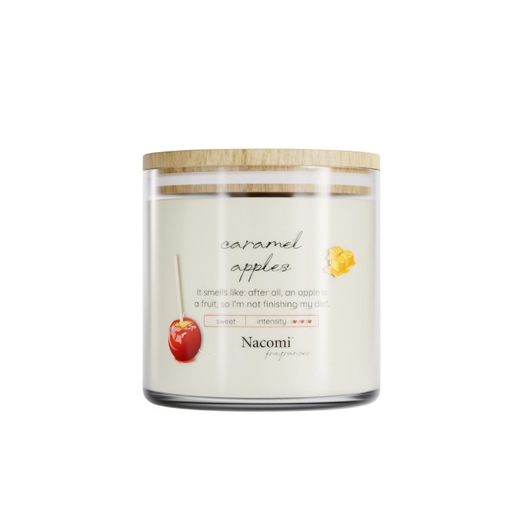Nacomi Soy candle Caramel apples 450 g(31-12-2025)
