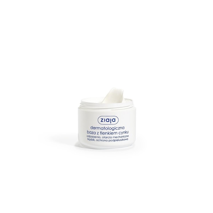 Base dermatologique Ziaja à l'oxyde de zinc 80 g