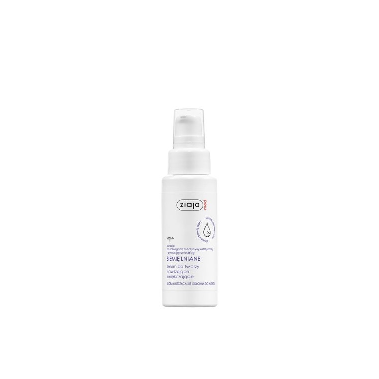 Ziaja Med Linseed Moisturizing and softening face Serum 50 ml