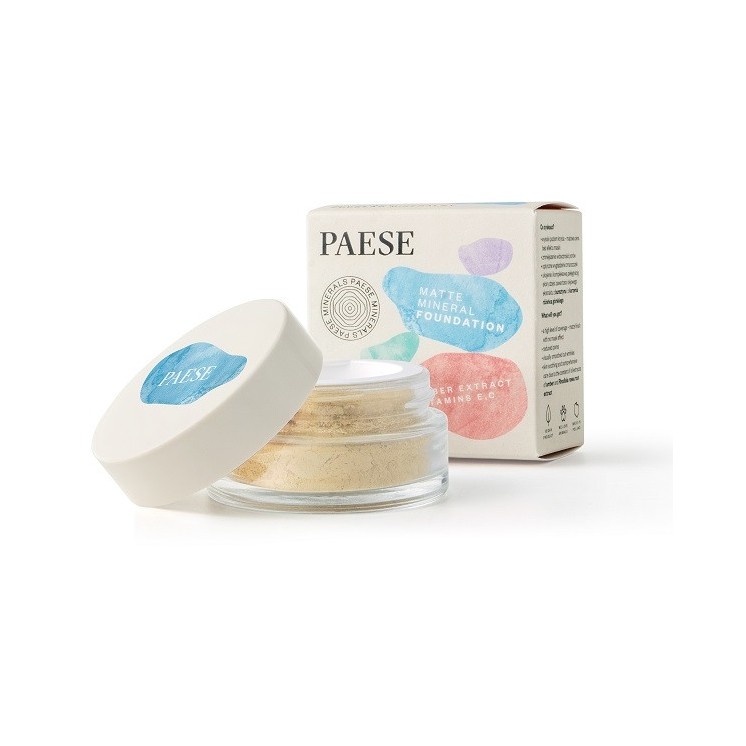 Paese Minerals Matten Bedekkende Foundation /102W/ Natural 7 gr