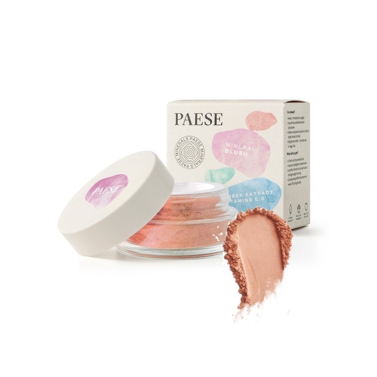 Paese Minerals Mineral Blush /301N/ Dusty Rose 6 g