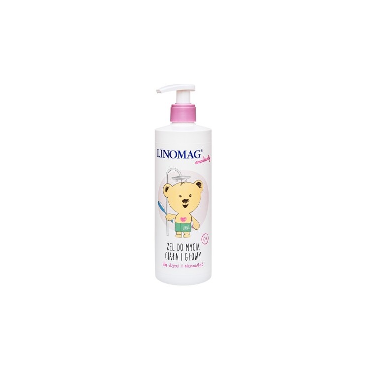 Linomag Body and head wash gel for children and babies 400 ml