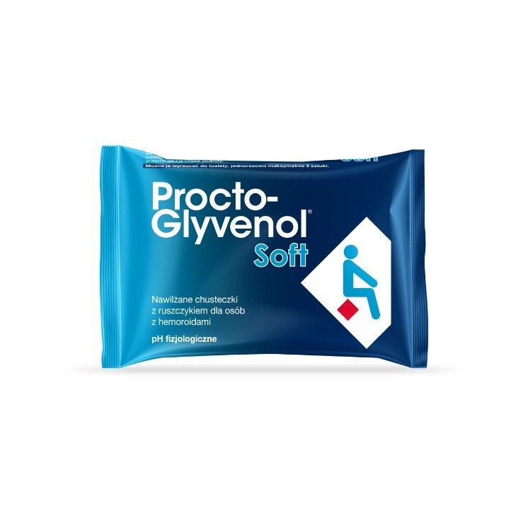 Procto-Glyvenol Moisturizing Wipes Soft 30 pcs