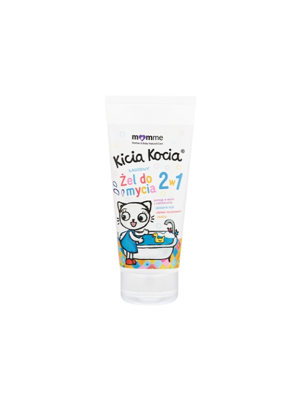 Momme Mother & Baby Natural Care Kicia Kocia łagodny Żel do mycia 2w1 200 ml