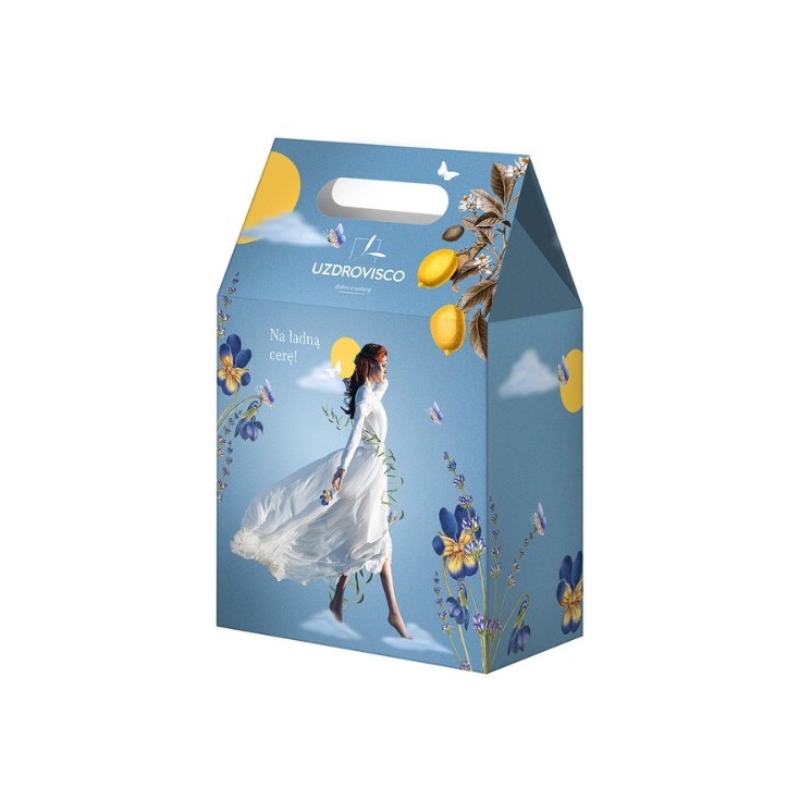 Uzdrovisco Set For Nice Skin! Cream against imperfections Violet 50 ml + non-cotton active Tonic-essence 150 ml