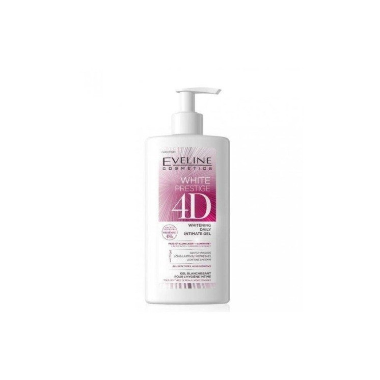 Gel d'hygiène intime Eveline White Prestige 4D 250 ml