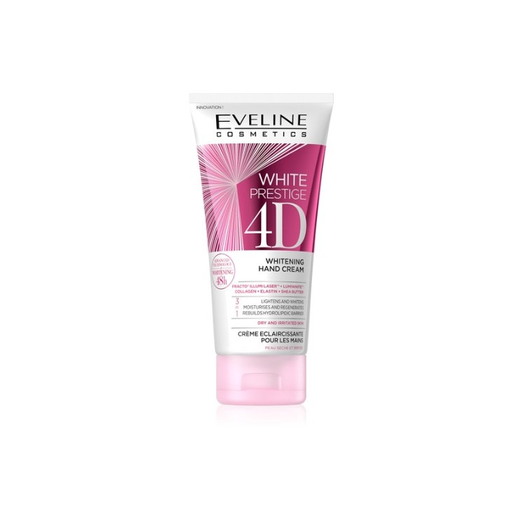 Crème mains blanchissante Eveline White Prestige 4D 100 ml