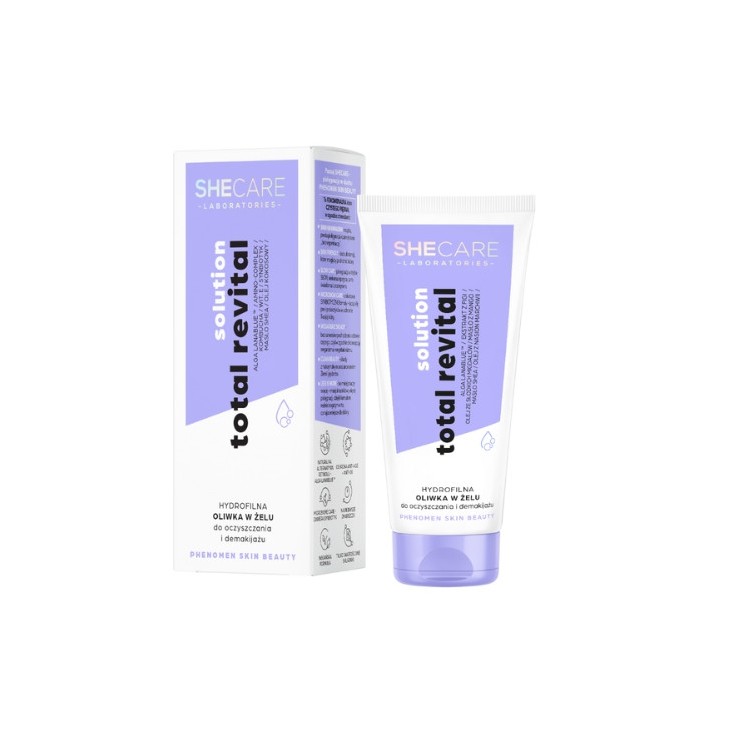 Гель для зняття макіяжу SheCare Total Revital Solution Olive 95 г