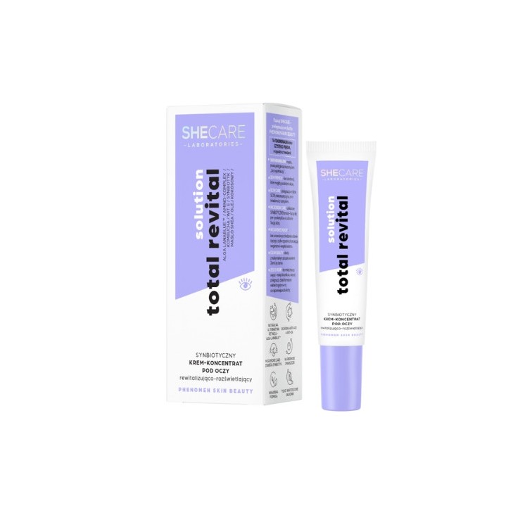 SheCare Total Revital Solution Oogcrème-Concentraat 15 ml