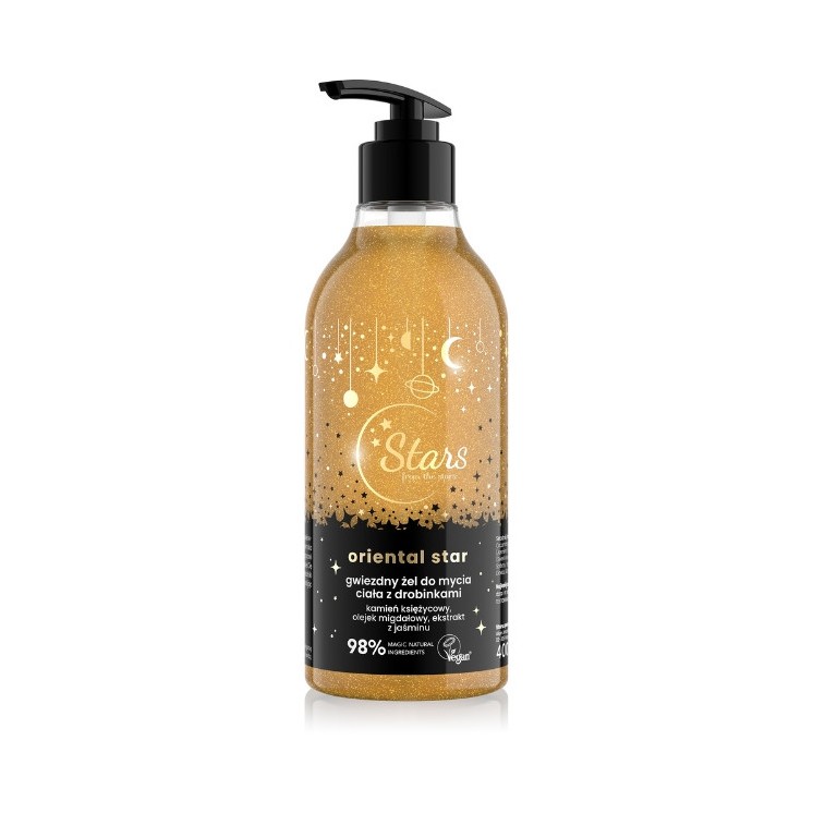 Stars from The Stars Oriental Star body wash gel with particles 400 ml