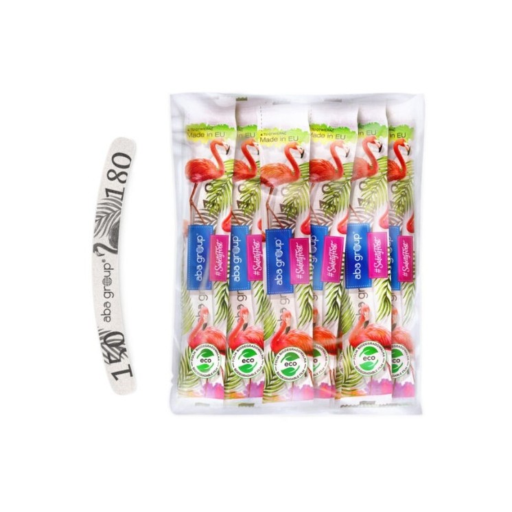 Aba Group Safe Package Пилка для нігтів banan Standard Flaming 150/180 25 шт