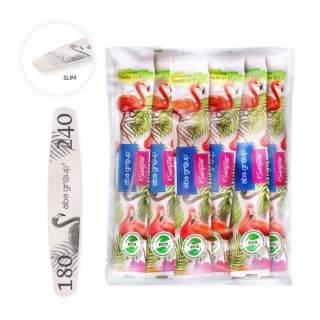 Aba Group Safe Package Nail file straight Slim Flaming 180/240 25 pcs