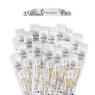 Aba Group Sterile Line Пилка для нігтів Half-moon Standard Flaming 150/180 25 шт.