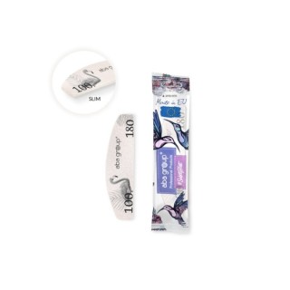 Пилка для нігтів Aba Group Safe Package Mini Slim Flaming 100/180 1 шт