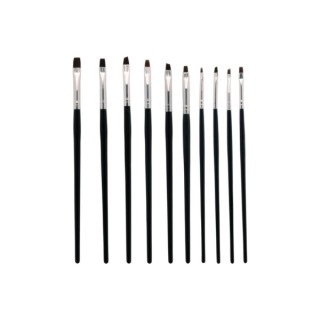 Set Gel Penselen 10 st