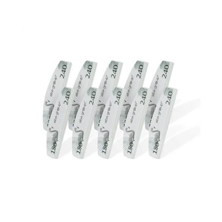 Aba Group Sweet Nagellak Mini Crescent Flaming 180/240 10 Stuks