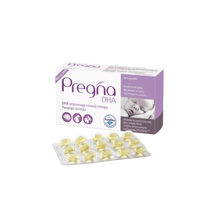 Pregna DHA 30 капсул