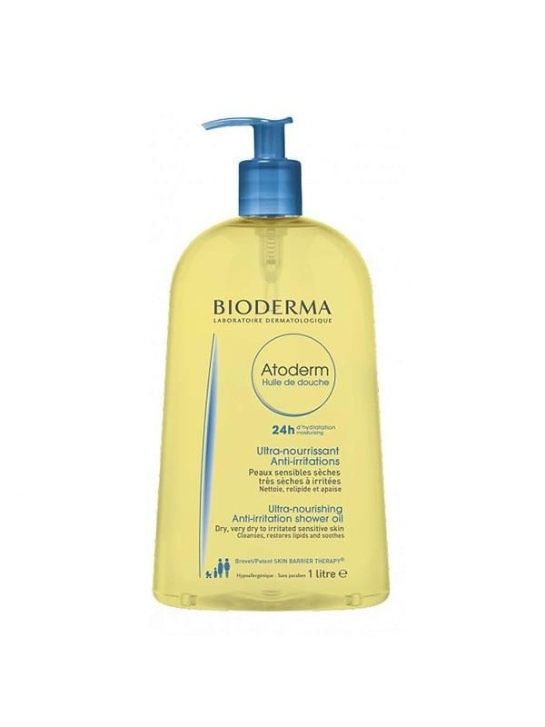 Bioderma Atoderm Huile Olejek nawilżający do kąpieli i pod prysznic 1000 ml