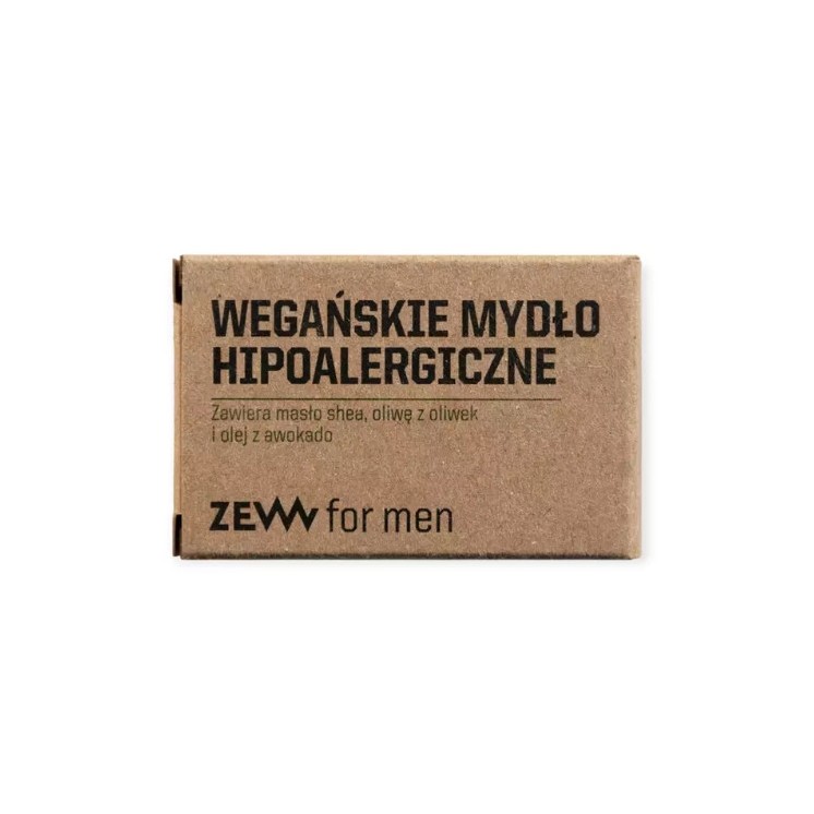 Zew for Men vegan Hypoallergenic soap for men 85 ml