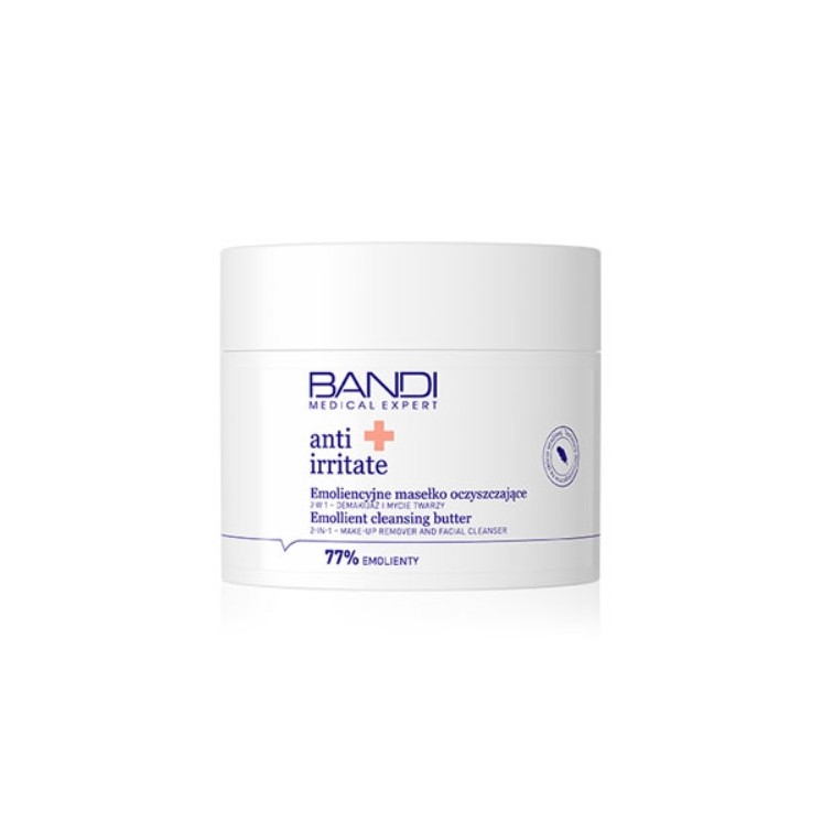 Bandi Medical Expert Anti-Irritierte, pflegende 2-in-1 Reinigungsbutter zur Make-up-Entfernung und Gesichtsreinigung, 90 ml